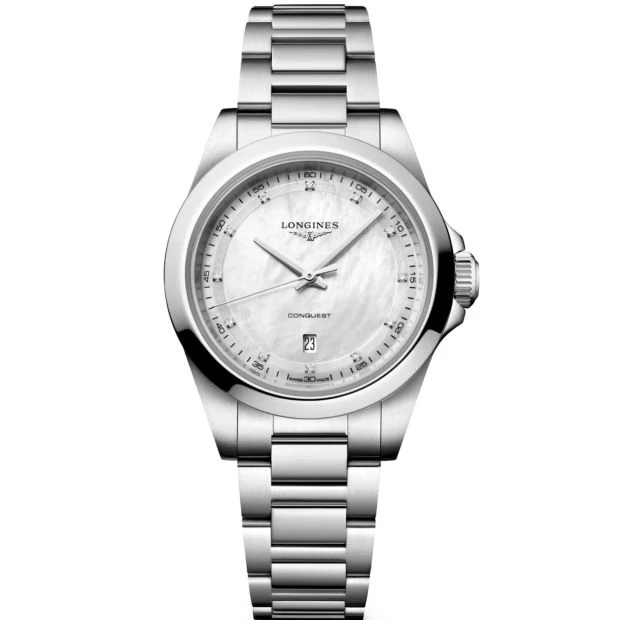 Longines Conquest met diamant - L33504876